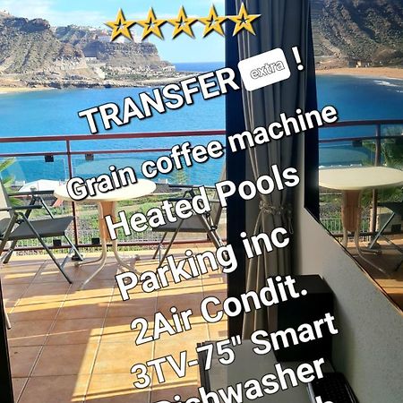 Deluxe 3 Rooms74M2,2Air Condit 2Tv Seaview On Amadores,2 Heatpools, Parking, 600 Mb,Dishwasher,2Lift,,3 Beaches Playa Del Cura  Luaran gambar