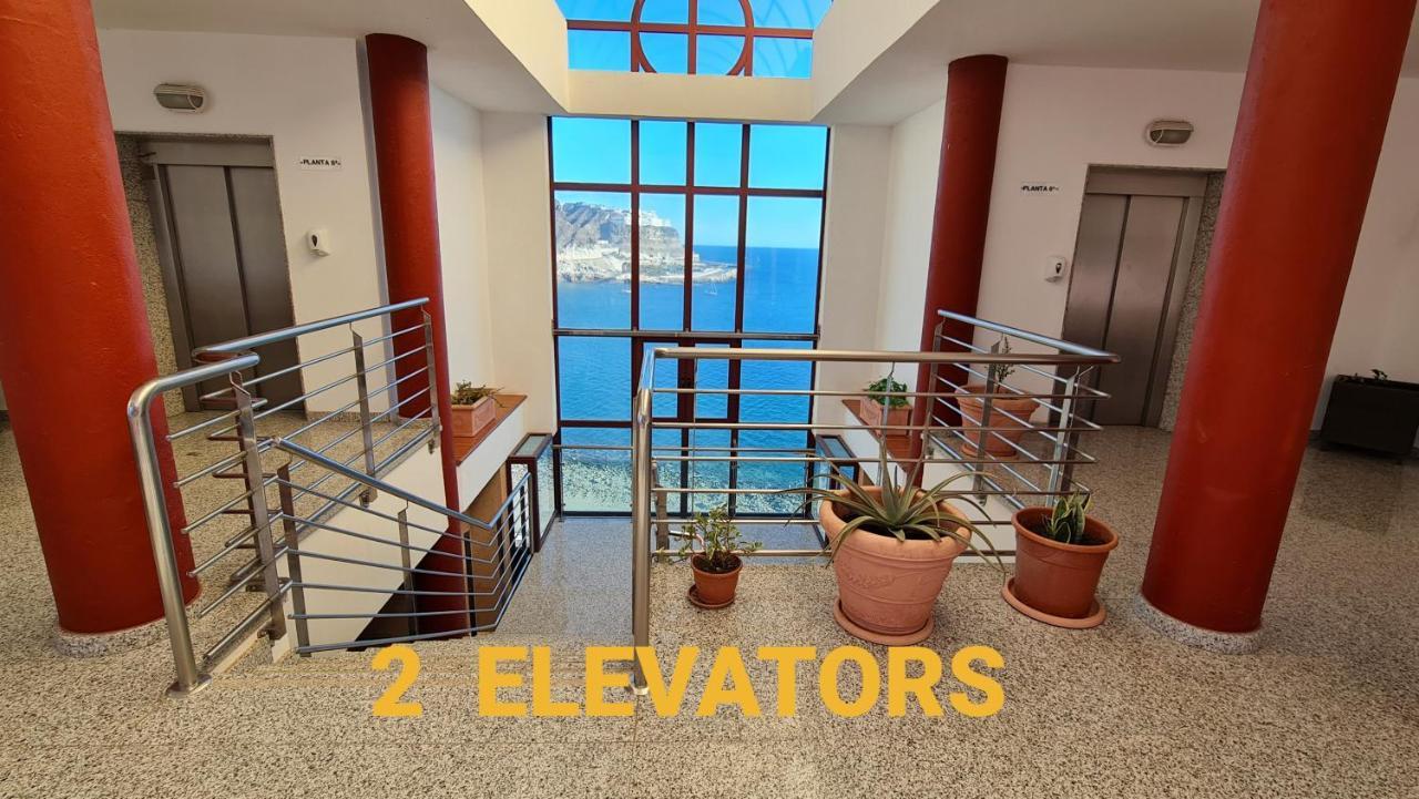 Deluxe 3 Rooms74M2,2Air Condit 2Tv Seaview On Amadores,2 Heatpools, Parking, 600 Mb,Dishwasher,2Lift,,3 Beaches Playa Del Cura  Luaran gambar