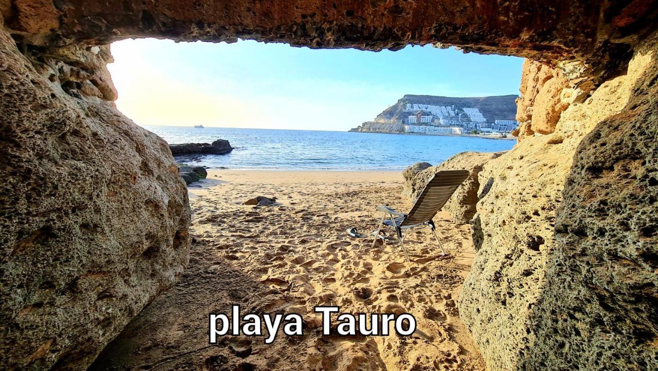 Deluxe 3 Rooms74M2,2Air Condit 2Tv Seaview On Amadores,2 Heatpools, Parking, 600 Mb,Dishwasher,2Lift,,3 Beaches Playa Del Cura  Luaran gambar