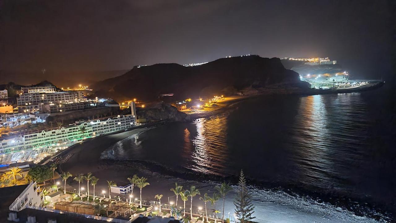 Deluxe 3 Rooms74M2,2Air Condit 2Tv Seaview On Amadores,2 Heatpools, Parking, 600 Mb,Dishwasher,2Lift,,3 Beaches Playa Del Cura  Luaran gambar